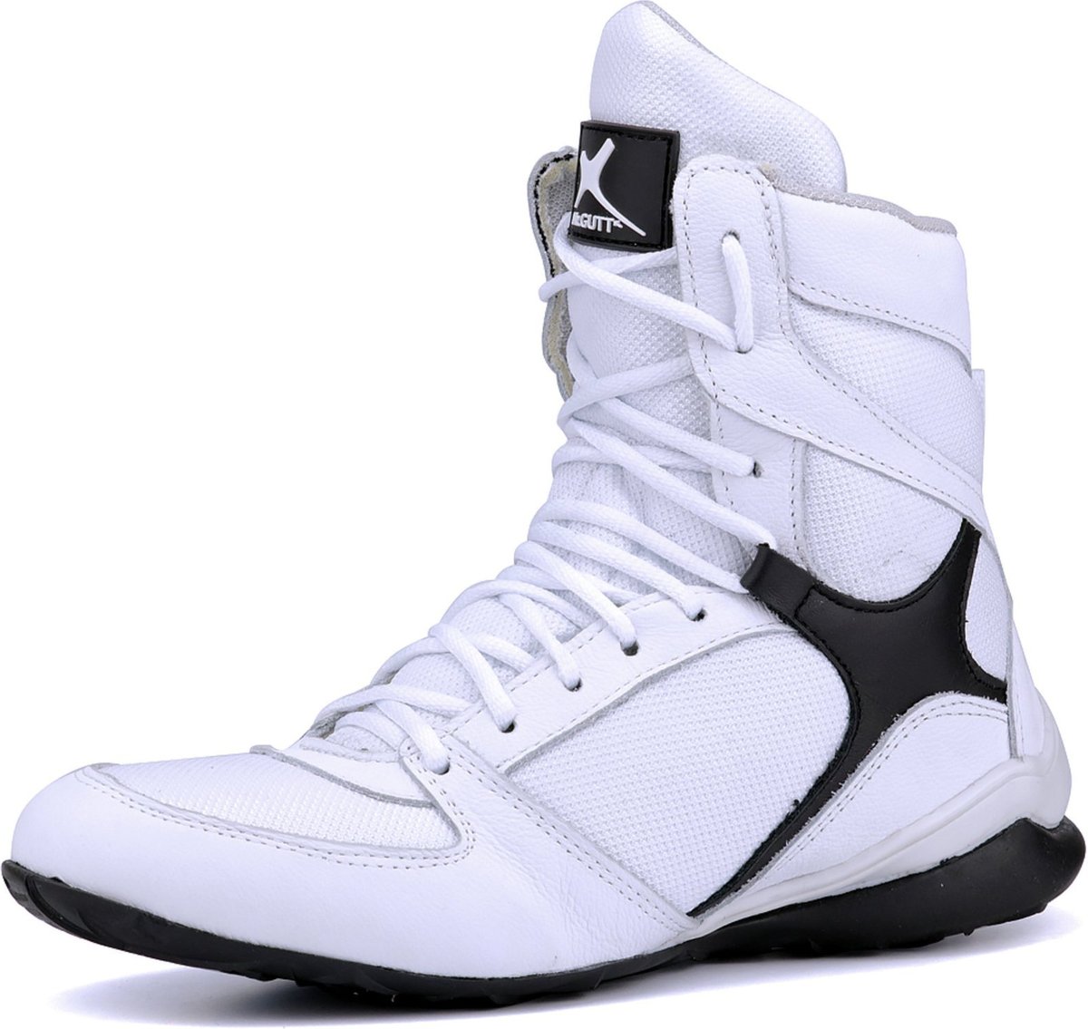 Bota Mr Gutt Fitness De Treino Musculação Branca e