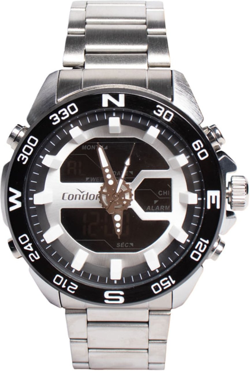 Imagem principal Relógio Masculino Condor Analógico/Digital COY121AC/4X Prat Technos prata Technos prata