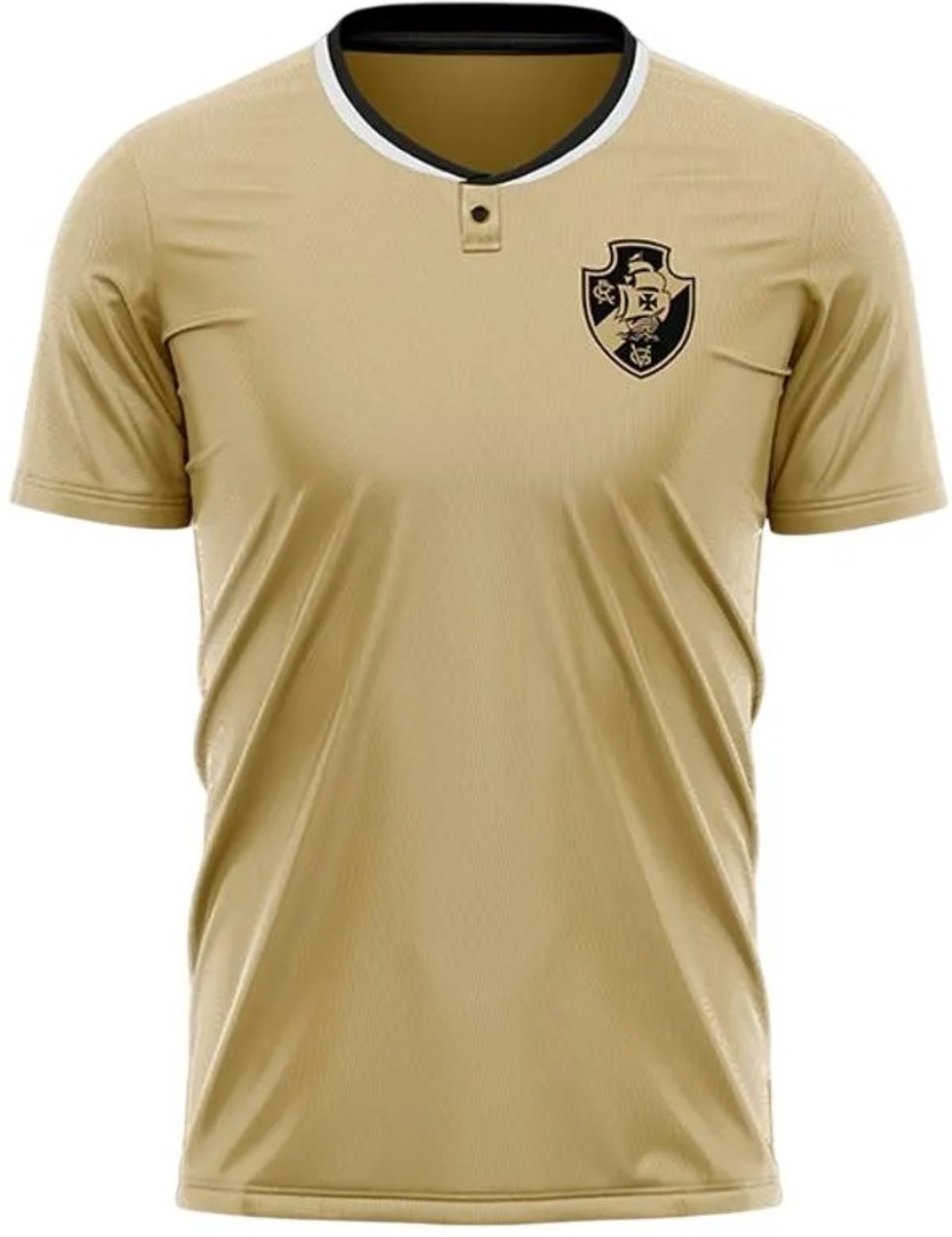 Imagem principal Camisa Braziline Vasco Sustento Masculina dourado braziline dourado