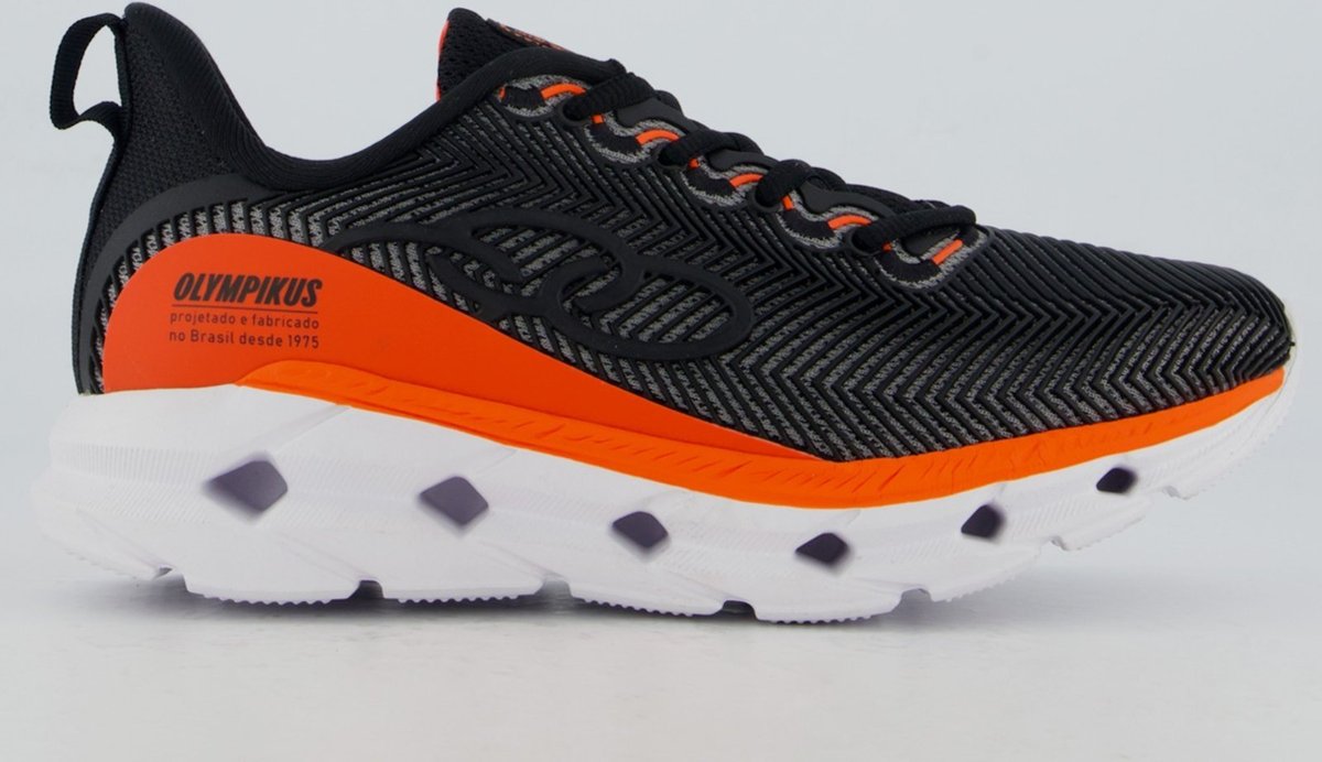 Imagem principal Tênis Olympikus Perfect 3 Juvenil e Laranja preto OLYMPIKUS preto