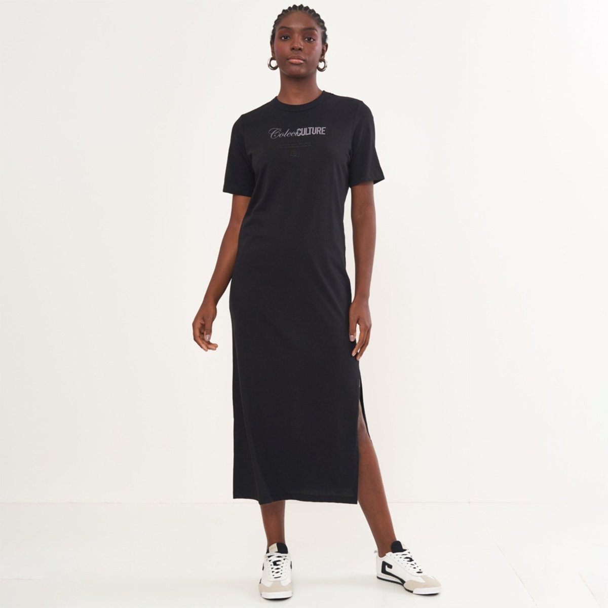 Imagem principal Vestido Super Mid Colcci Culture Pr26 Feminino preto Colcci preto