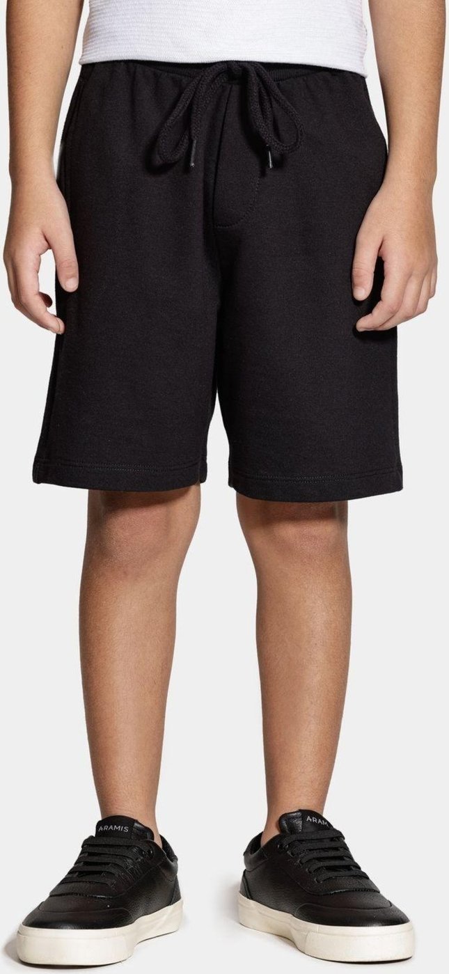 Imagem principal Infantil - Bermuda Aramis Infanti lMoletom Reta preto Aramis preto