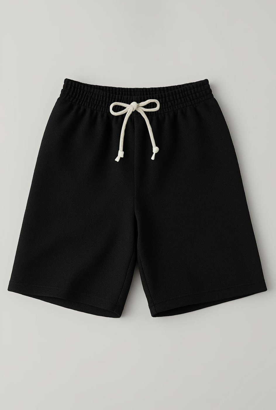 Imagem principal Infantil - Bermuda Short Moletinho com Cadarço Lisa 3 ao 14 - Look Look Infantil natural Look Infantil natural