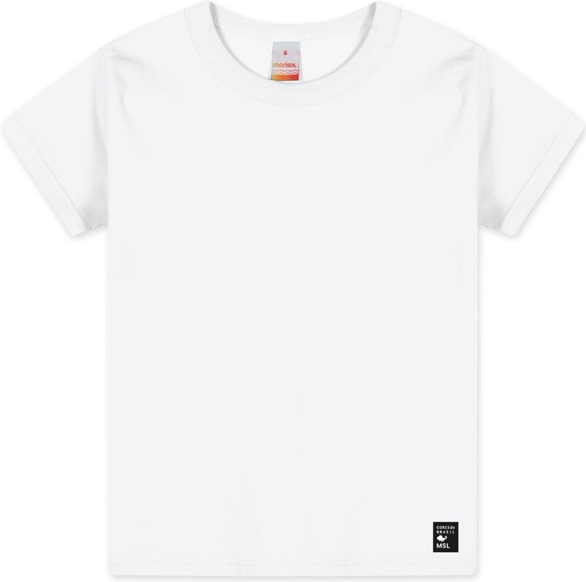 Imagem principal Infantil - Camiseta Manga Curta Com Aroma Masculina Marisol branco Marisol branco