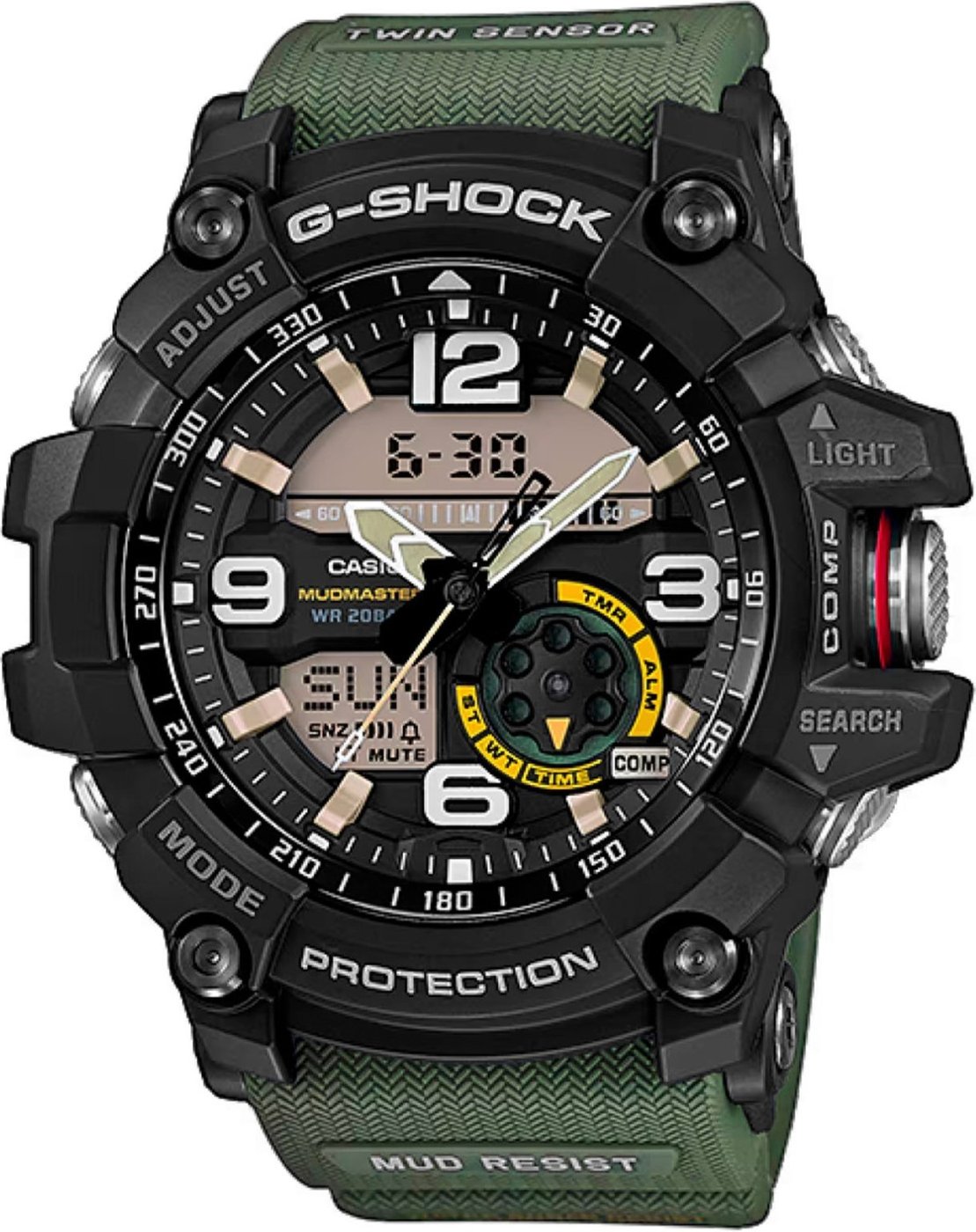 Imagem principal Relógio Casio G-Shock Digital Analógico GG-1000-1A3DR Verde Verde Escuro preto verde Casio preto verde