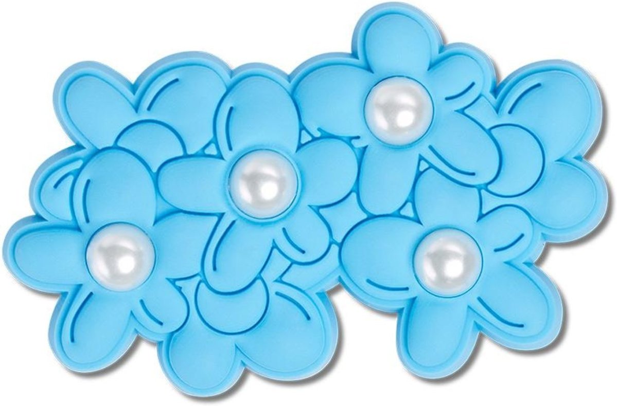 Infantil - Jibbitz™ ramo de flores azuis unico