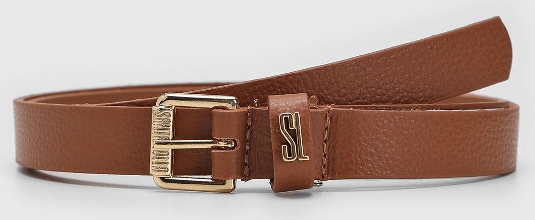 Cinto Santa Lolla Logo Metalizado