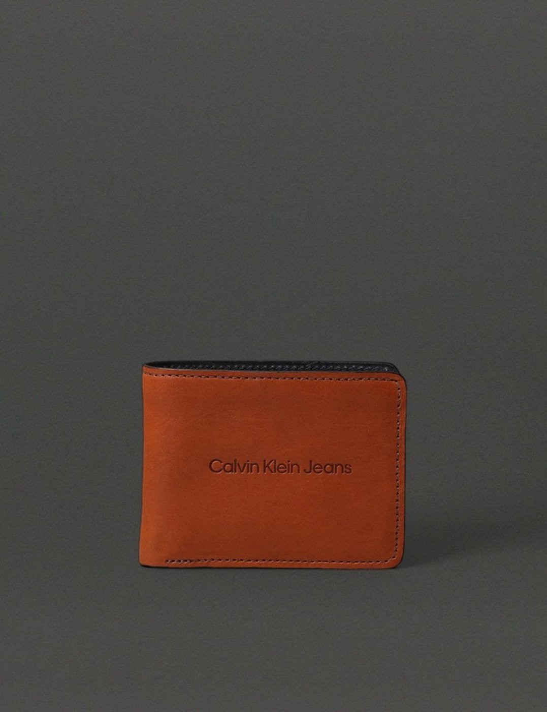 Imagem principal Carteira Masculina Básica Calvin Klein Jeans - Havana caramelo Calvin Klein Jeans caramelo