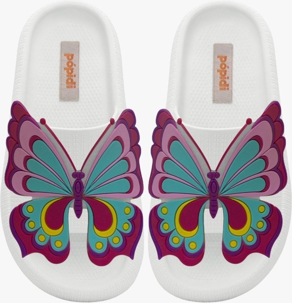 Infantil - Chinelo Nuvem Feminina Pópidi Menina Borboleta