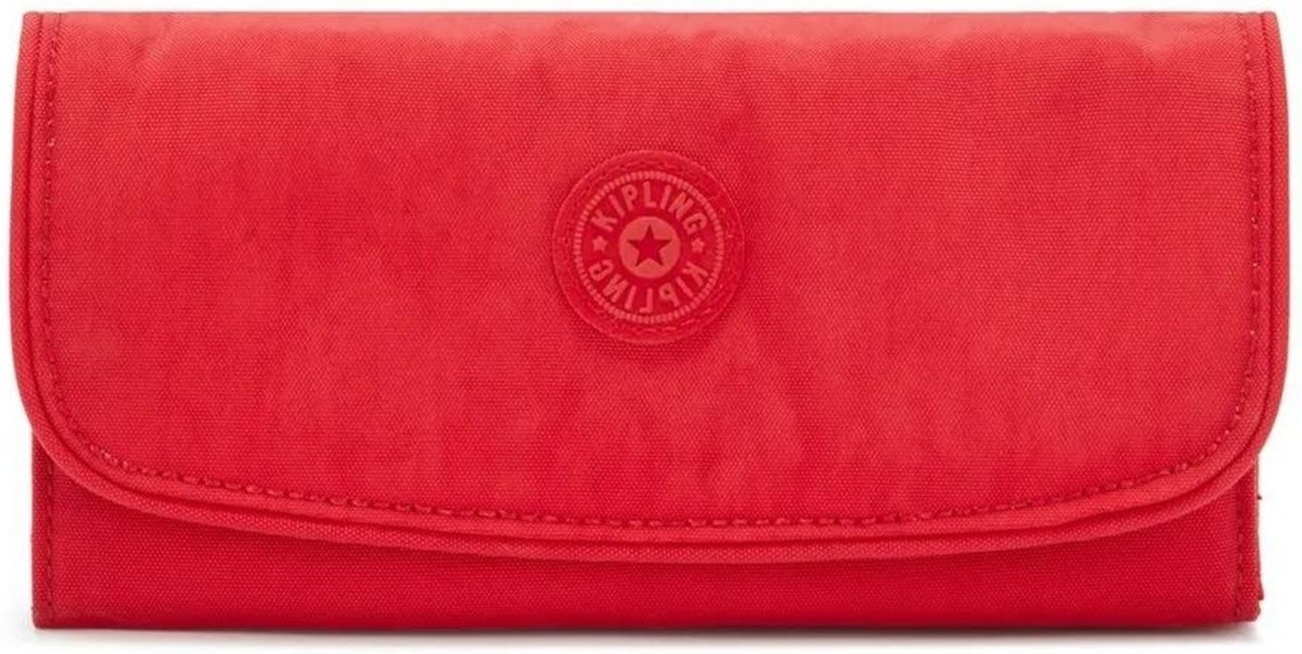 Carteira Kipling Money Land Red Rouge