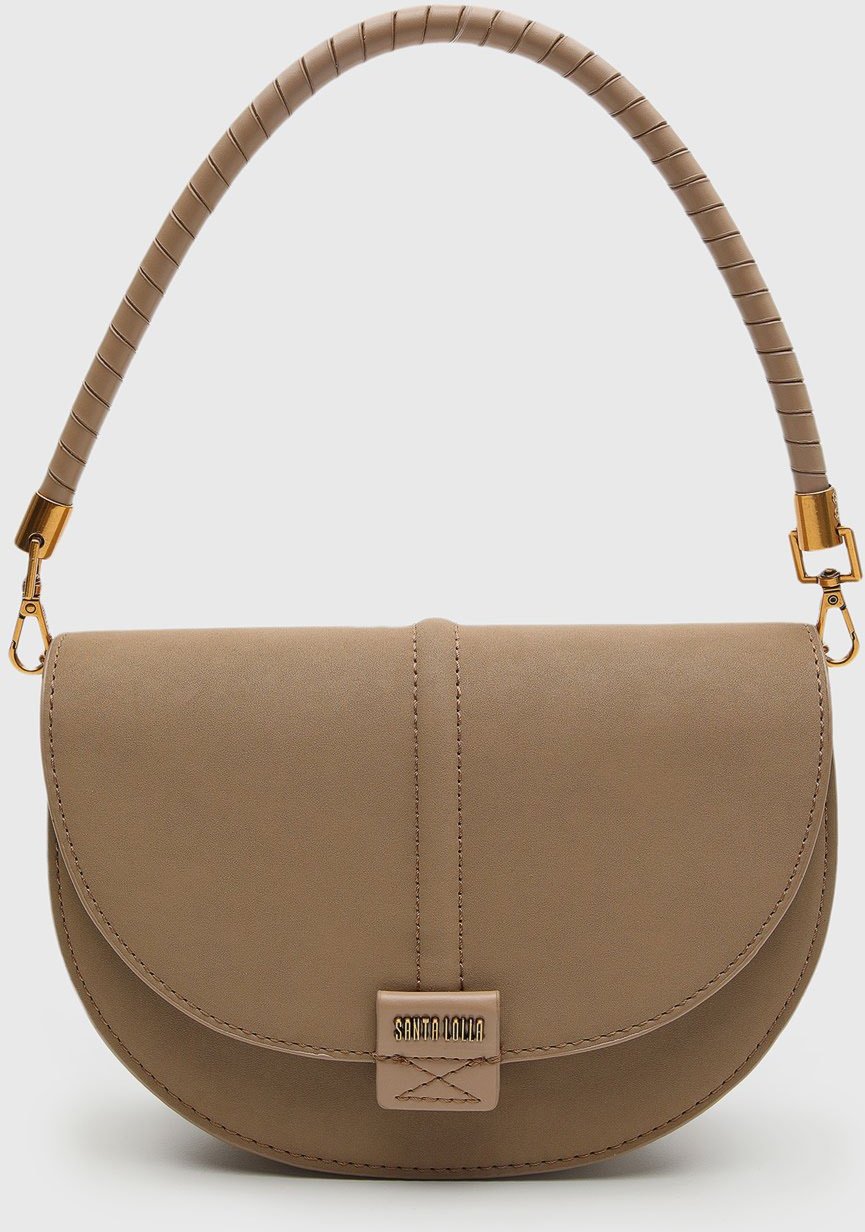 Bolsa Média Feminina Santa Lolla Alça Espiral