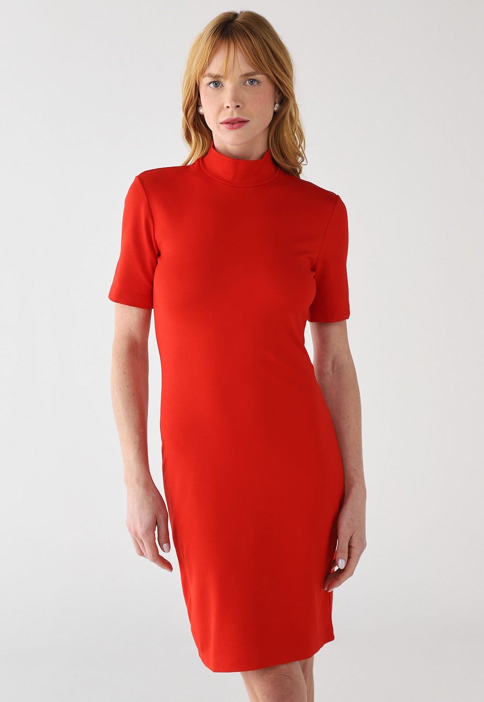 Vestido Forum Curto Gola Alta