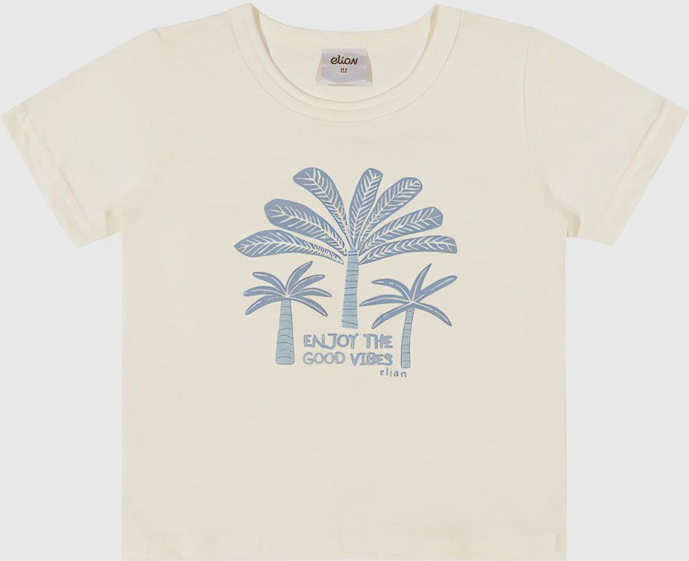 Imagem principal Infantil - Camiseta Elian Folhagem Off-White off-white white Elian off-white white