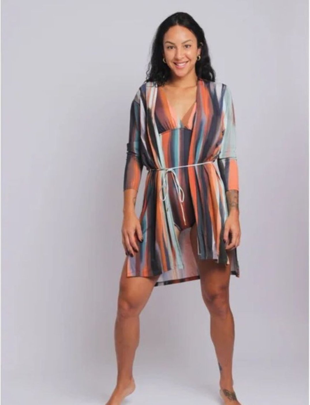 Imagem principal 3575 - Saída de Praia Túnica Aurora - Duna Casual DunaCasual estampado DunaCasual estampado