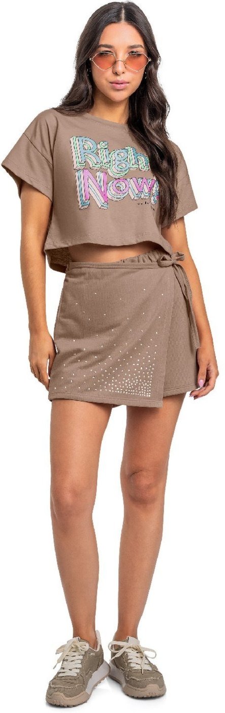 Imagem principal Infantil - Blusa Juvenil Metalizada Gloss marrom Gloss marrom