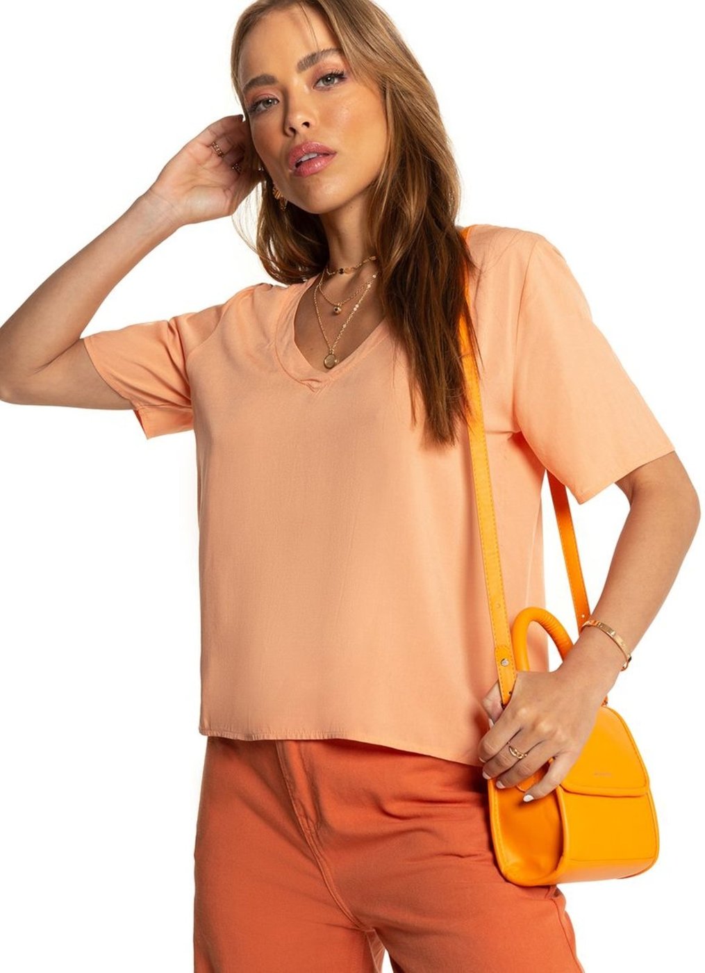 Imagem principal Blusa Feminina Viscose Endless ENDLESS BÁSICOS rosa ENDLESS BÁSICOS rosa