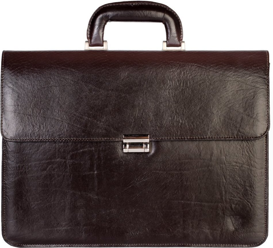 Imagem principal Maleta Vira Vento De Couro Masculina Matias - Café preto Vira Vento preto