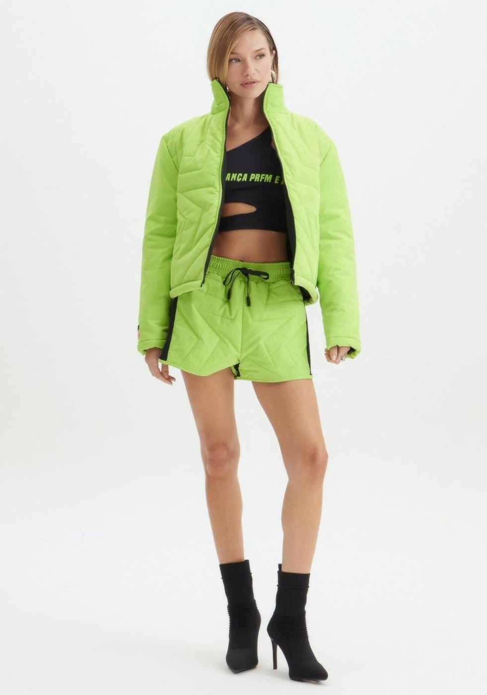 Jaqueta Puffer Curta