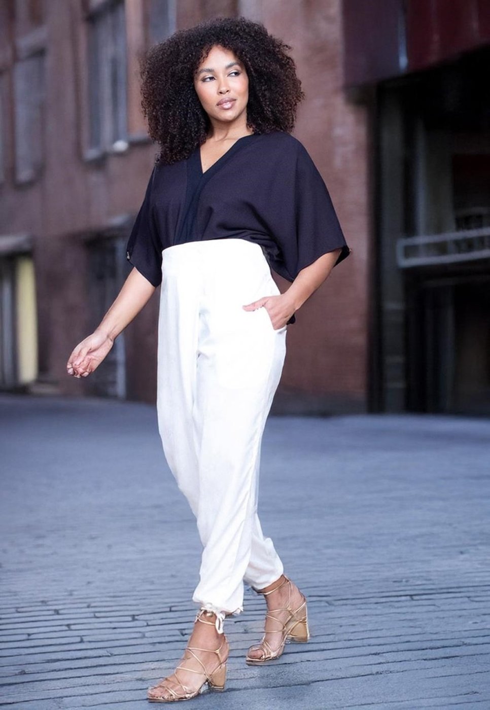 Calça Cabanafree Lisle Cargo Viscose Branco