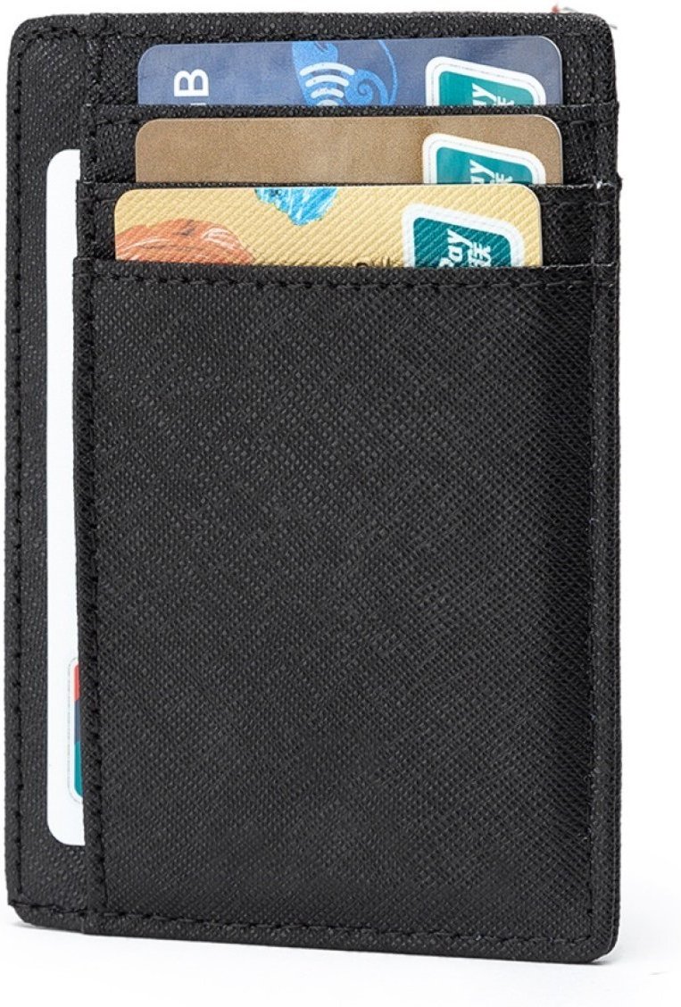 Imagem principal Carteira Masculina Crosswave Pu Porta Cartões 11.5cm Crossgear preto Crossgear preto