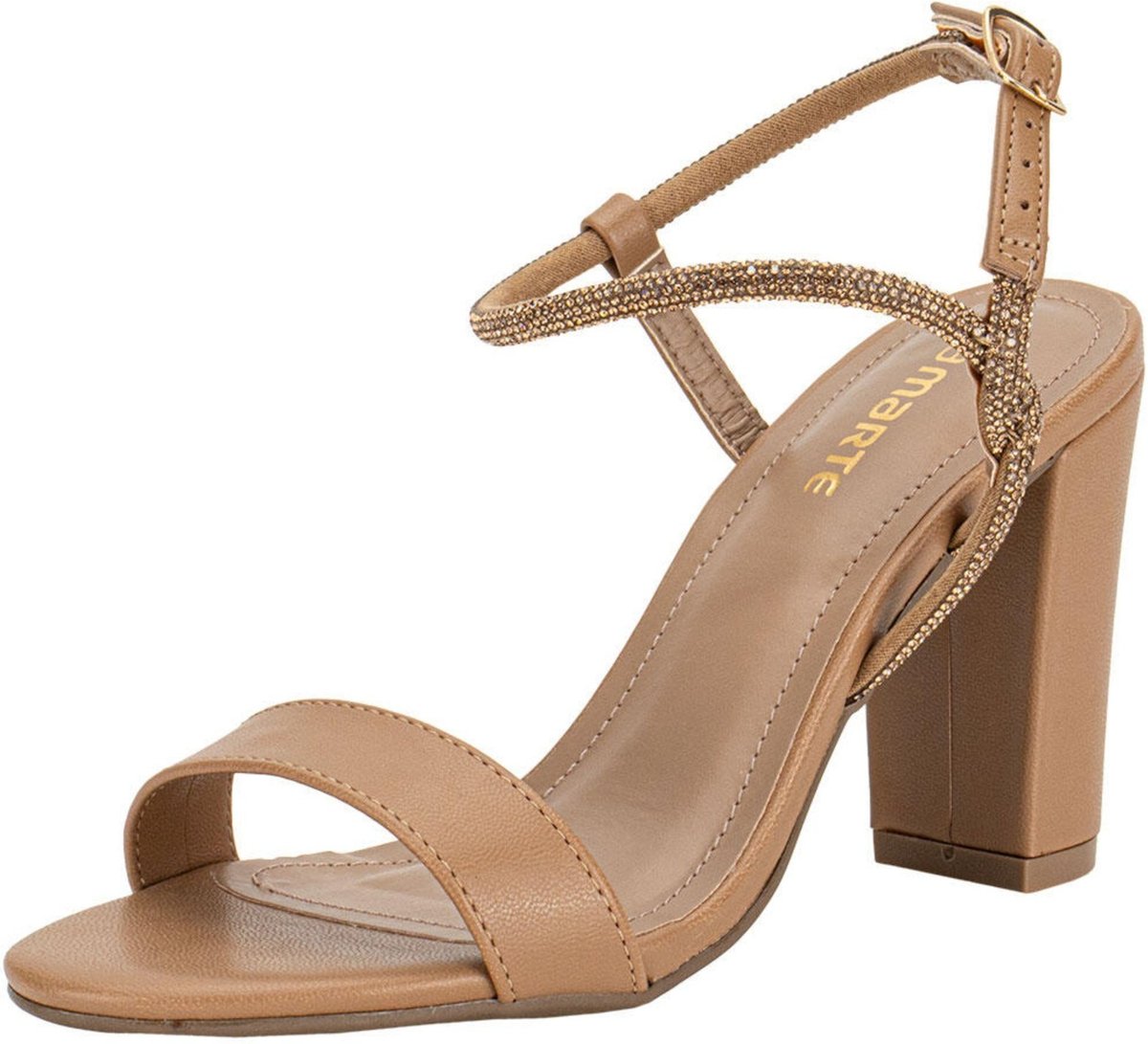 Imagem principal Sandália Feminina Salto Grosso Via Marte 142034 5832034 preto VIA MARTE preto