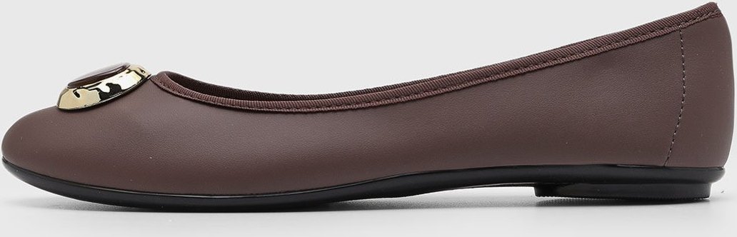 Imagem principal Sapatilha Feminina Moleca Detalhe Metálico marrom MOLECA marrom