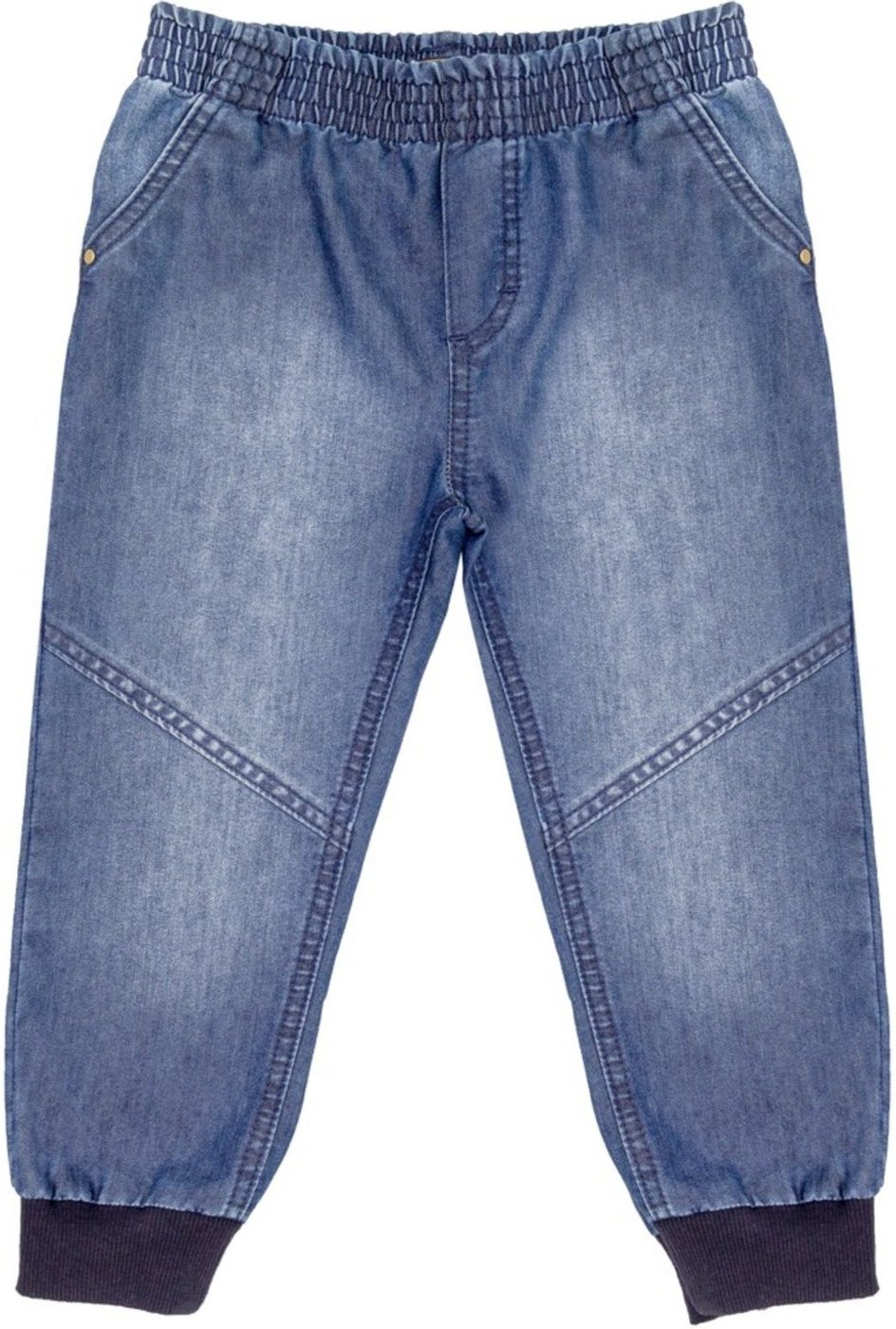 Imagem principal Infantil - Calça Look Jeans Jogger Leve Jeans azul Look Jeans azul