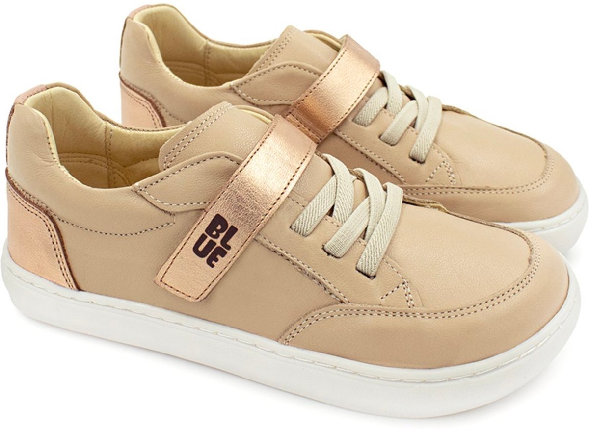 Imagem principal Infantil - Tênis Menina Blue Matilda Couro Ostra Blue Infantis nude blue Blue Infantis nude blue