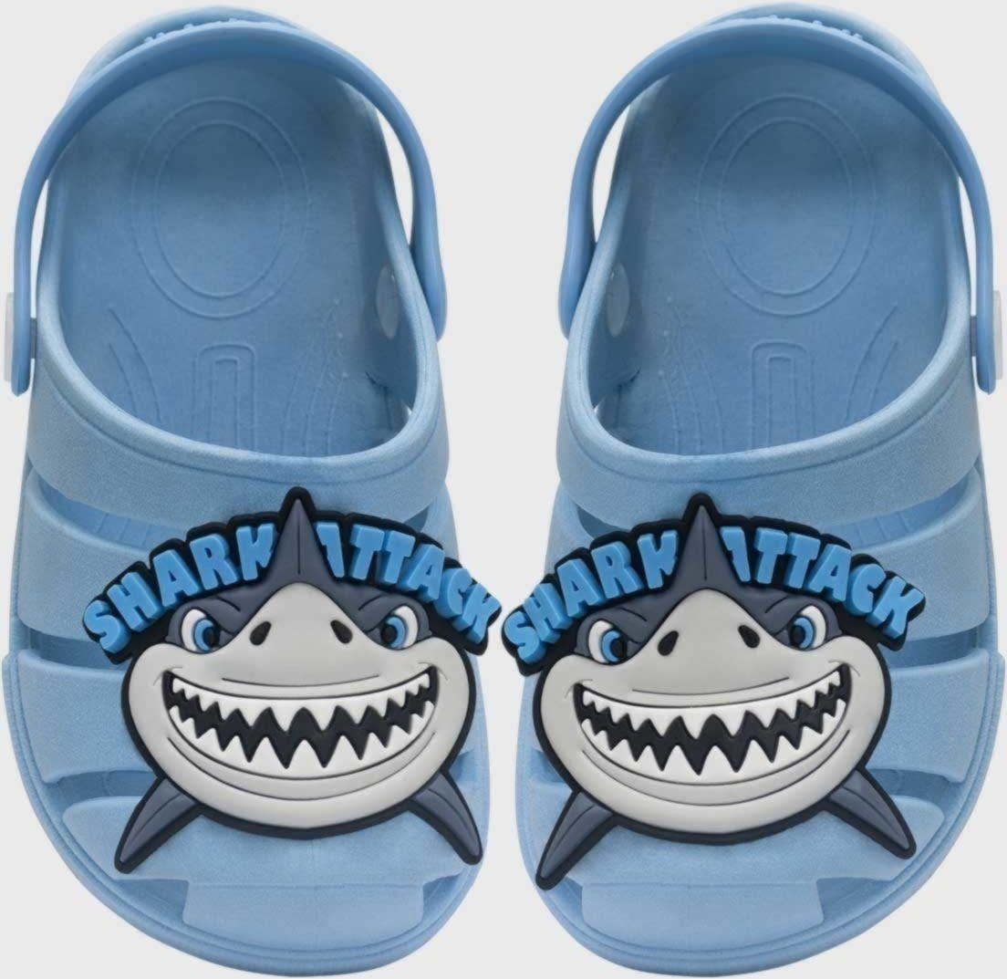 Imagem principal Infantil - Sandalia Babuche Pópidi Menino Tubarão verde Pópidí verde