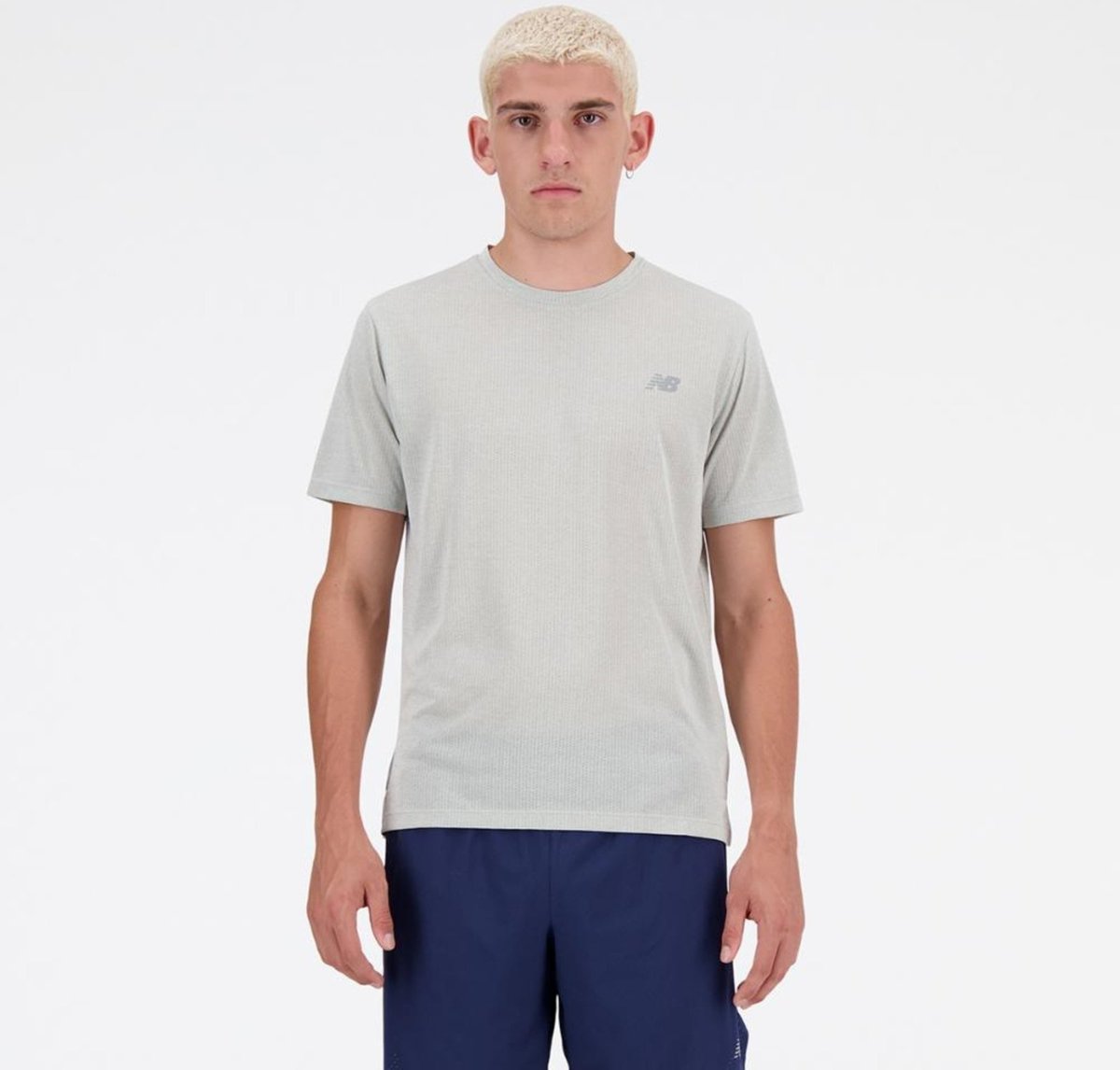 Imagem principal Camiseta New Balance Atlhetics Run Masculina incolor incolor