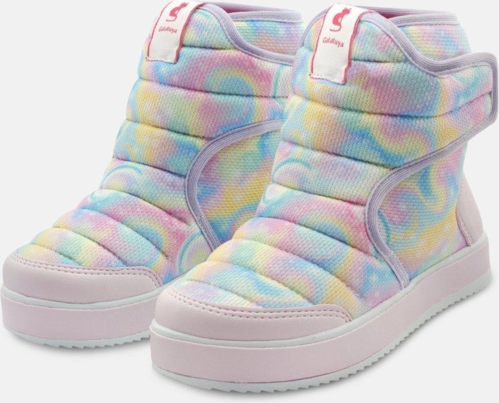 Infantil - Bota Mzkid Poliéster Menina Colorida Colorido