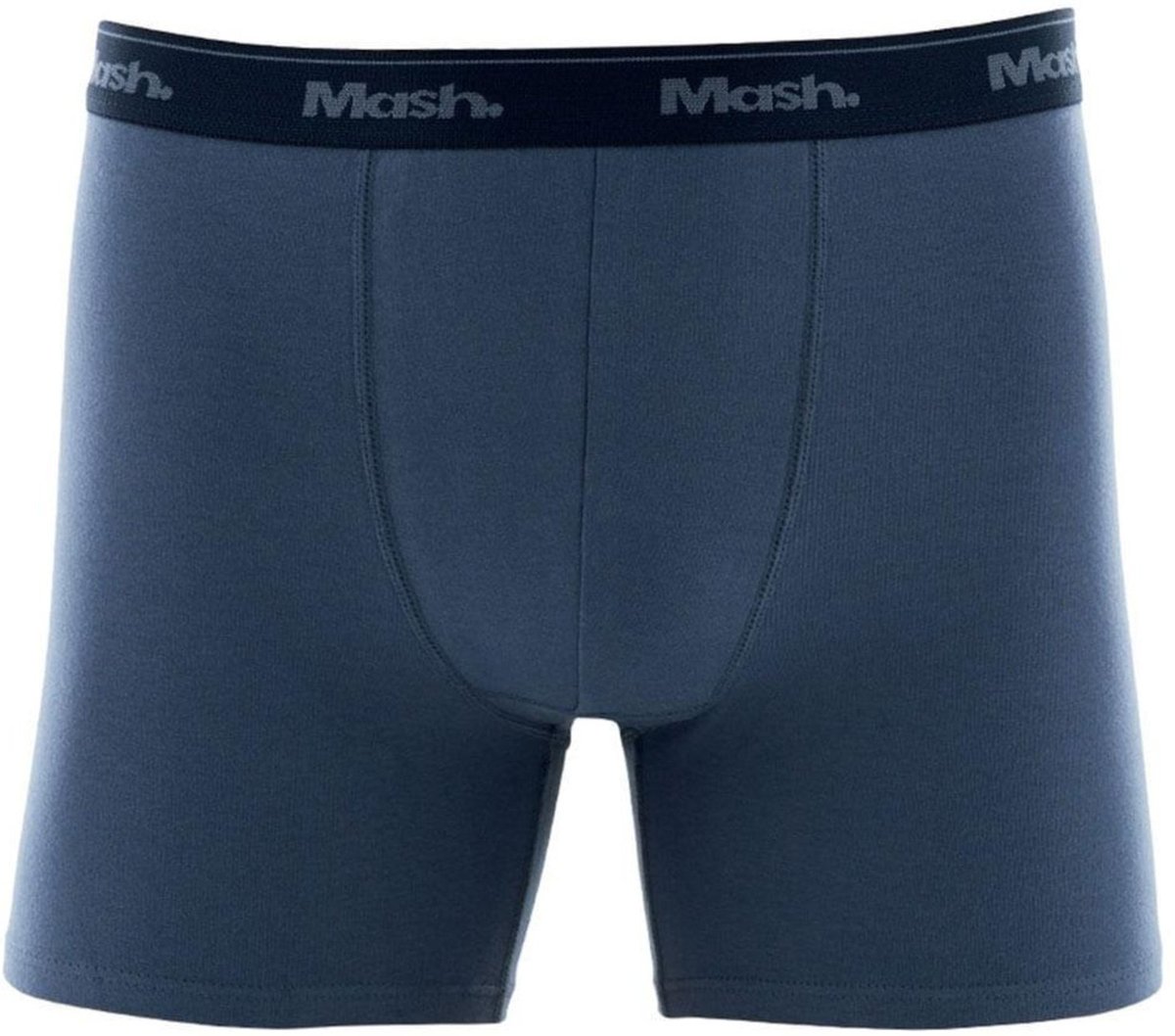 Imagem principal Cueca Boxer Longa Mash Masculina Cotton Algodão Elástico petróleo P azul MASH azul