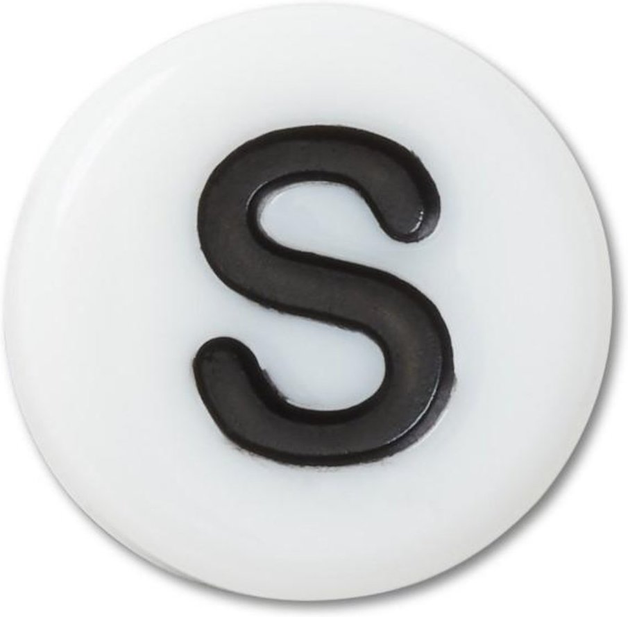 Infantil - Jibbitz™ Letra S Pequena