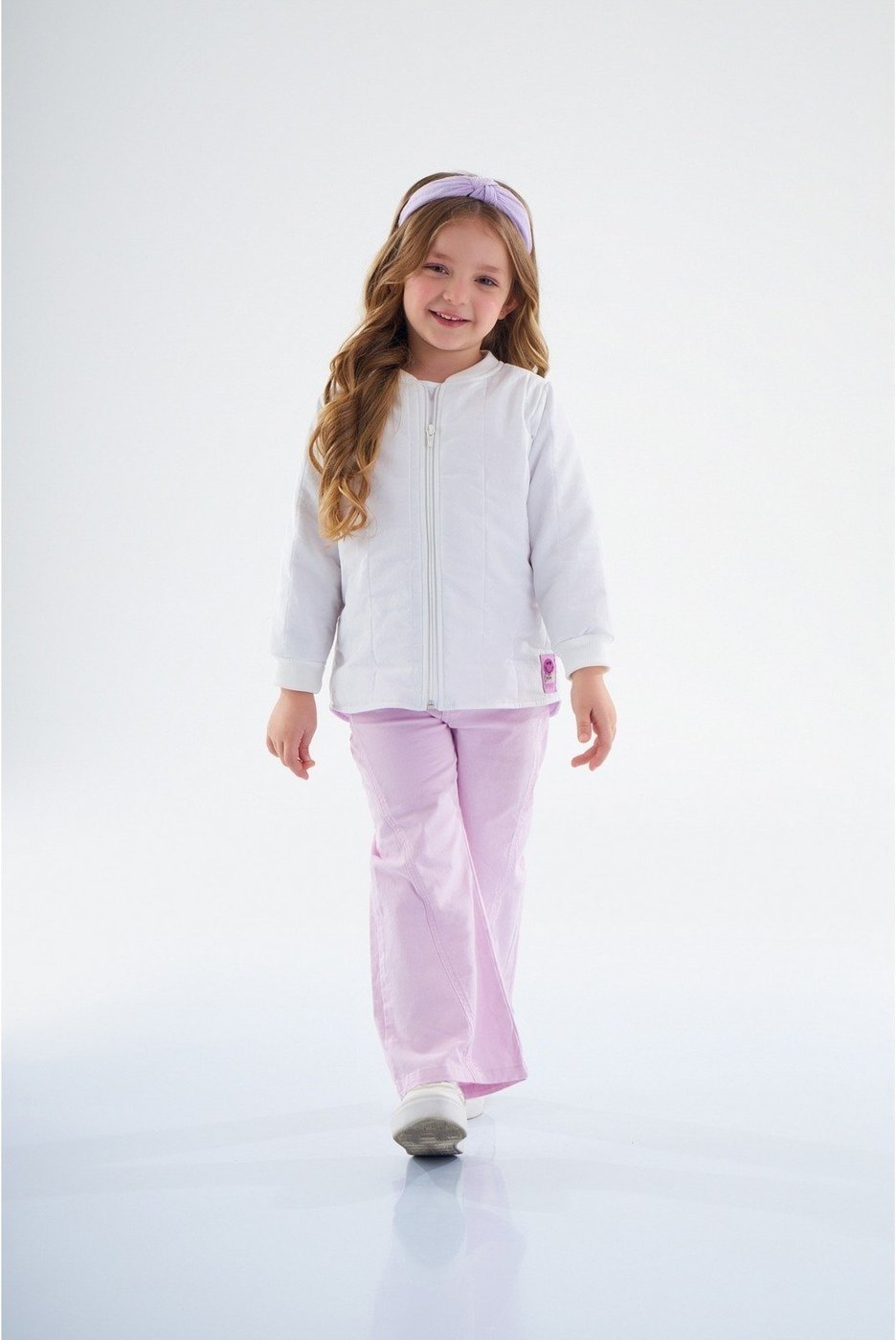 Imagem principal Infantil - Jaqueta em Matelassê Feminina Up Baby Off White off-white white Up Baby off-white white