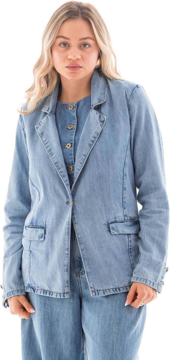 Blazer Jeans Feminino Premium Denim