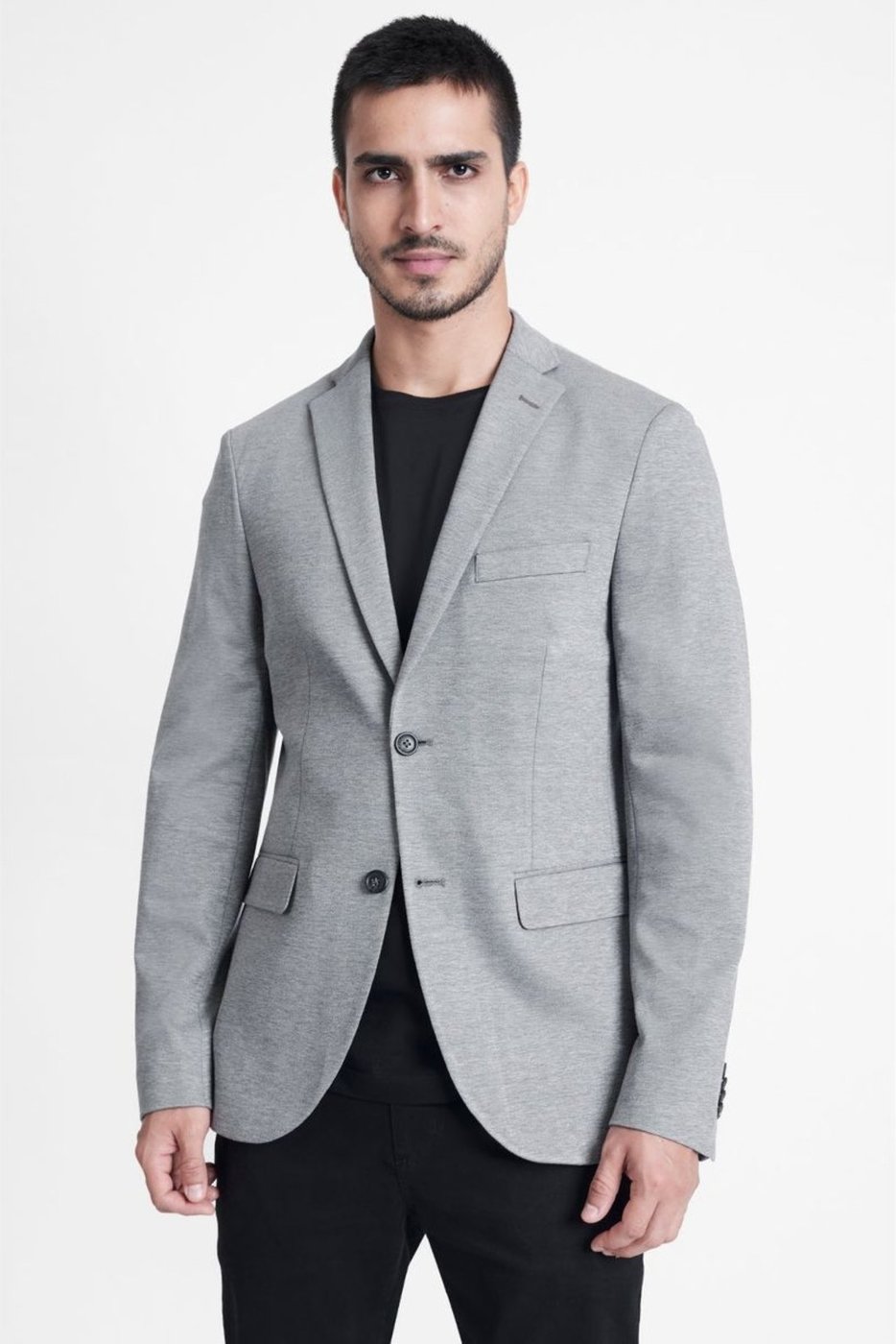 Imagem principal Paleto Aramis Malha Super Slim - 50 cinza Aramis cinza