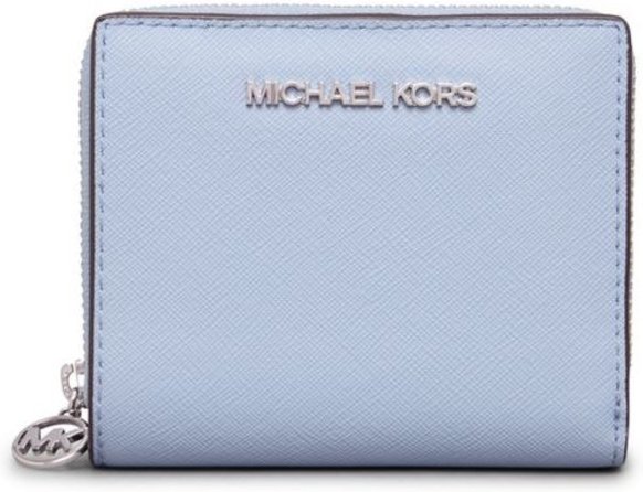 Imagem principal Carteira Jet Set Travel Pequena De Couro 35R4stvf2l487 Michael Kors azul Michael Kors azul