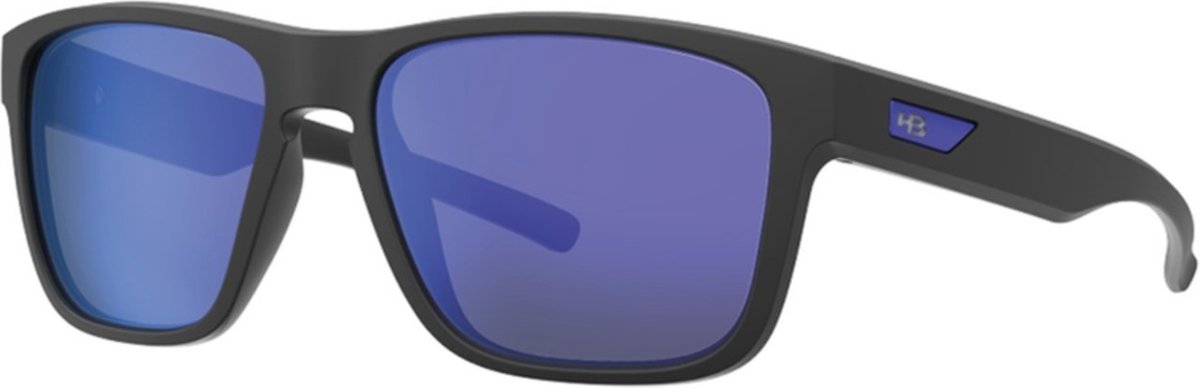 Imagem principal Óculos de Sol HB H-Bomb - Preto Fosco Lente Azul preto azul Hb preto azul