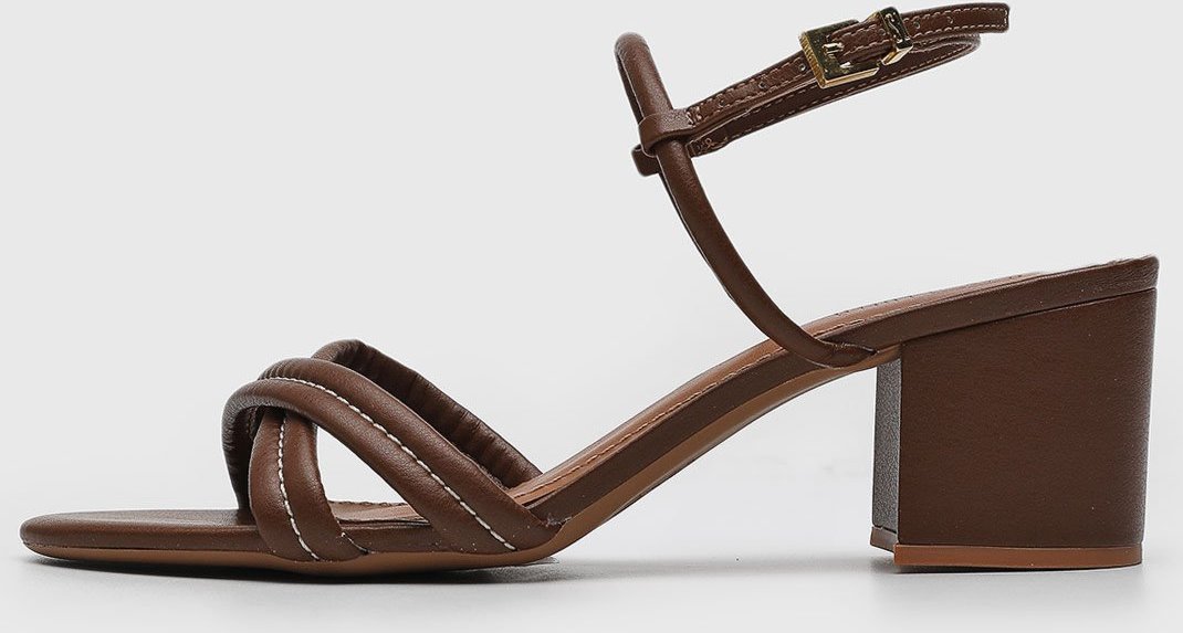 Sandália Feminina Santa Lolla Salto Bloco Tiras