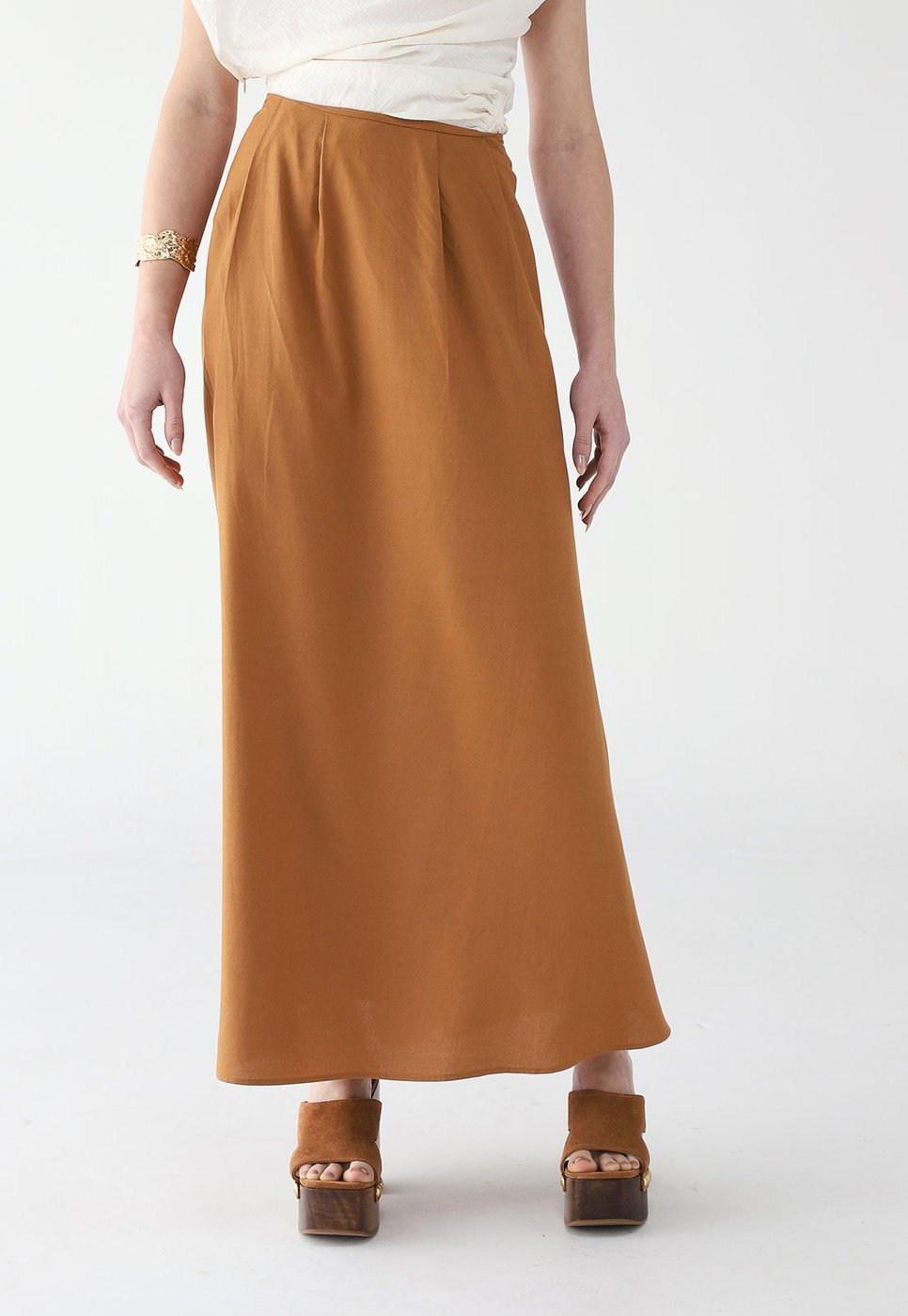 Saia Colcci Longa Pregas