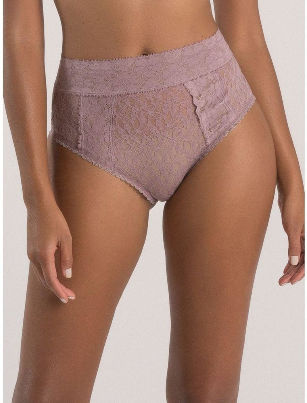 Imagem principal Calcinha Cintura Alta Renda Sweet Lace Quail Loungerie unico Loungerie unico