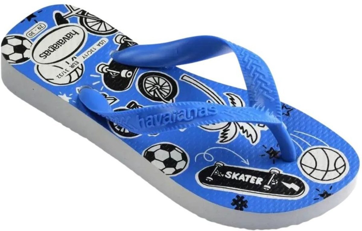 Imagem principal Infantil - Chinelo Dedo Havaianas Athletic Azul branco azul Havaianas branco azul