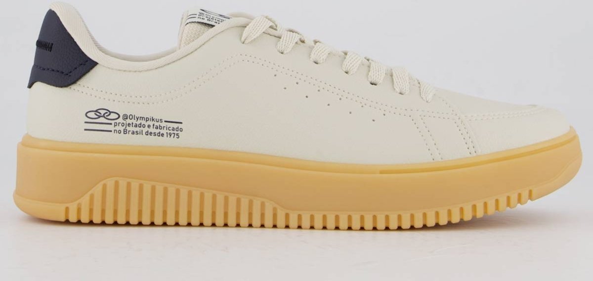 Imagem principal Tênis Olympikus Eros Bege e Preto cinza OLYMPIKUS cinza