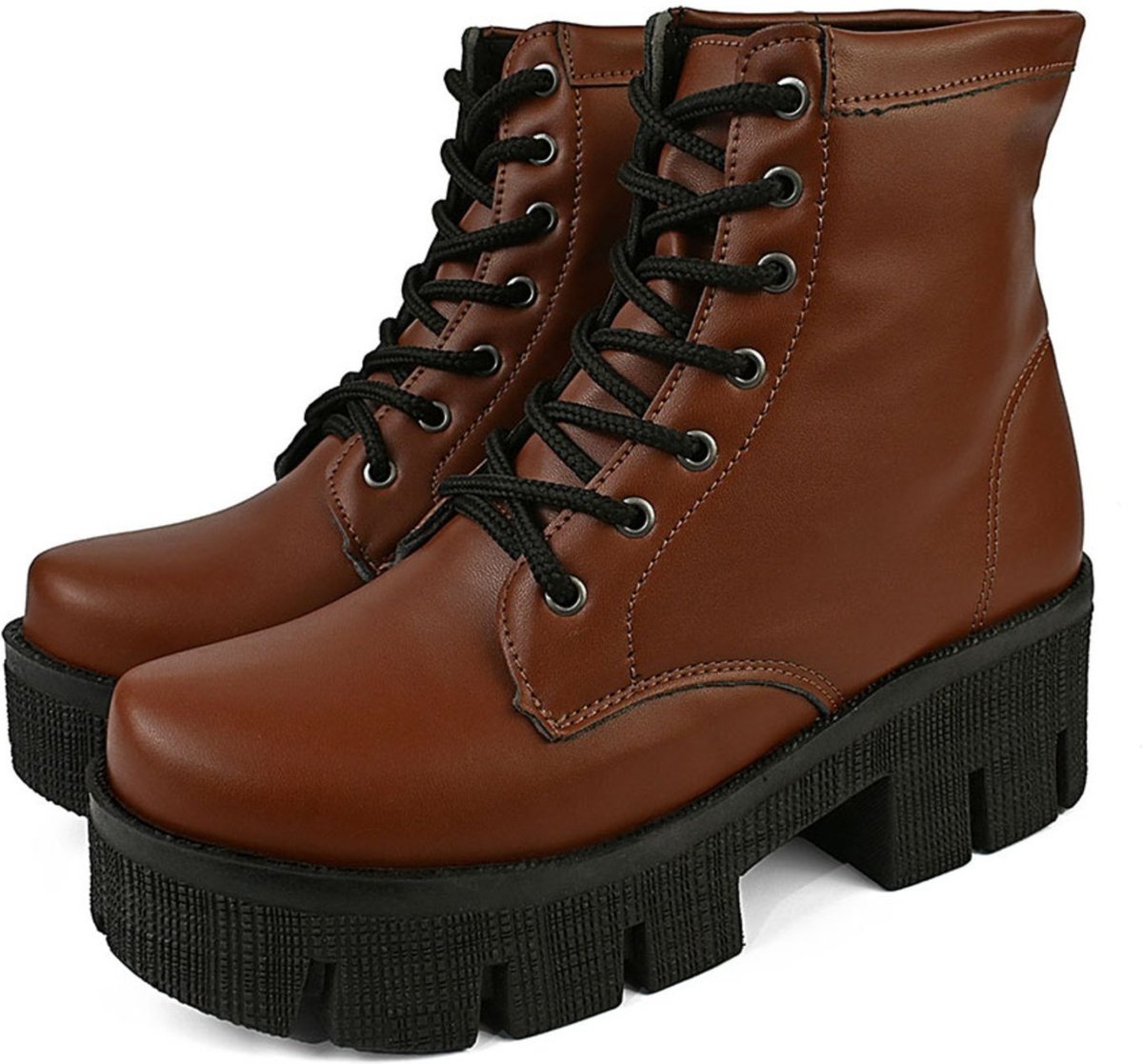 Coturno Feminino Donatella Shoes Confort Terra Tratorado