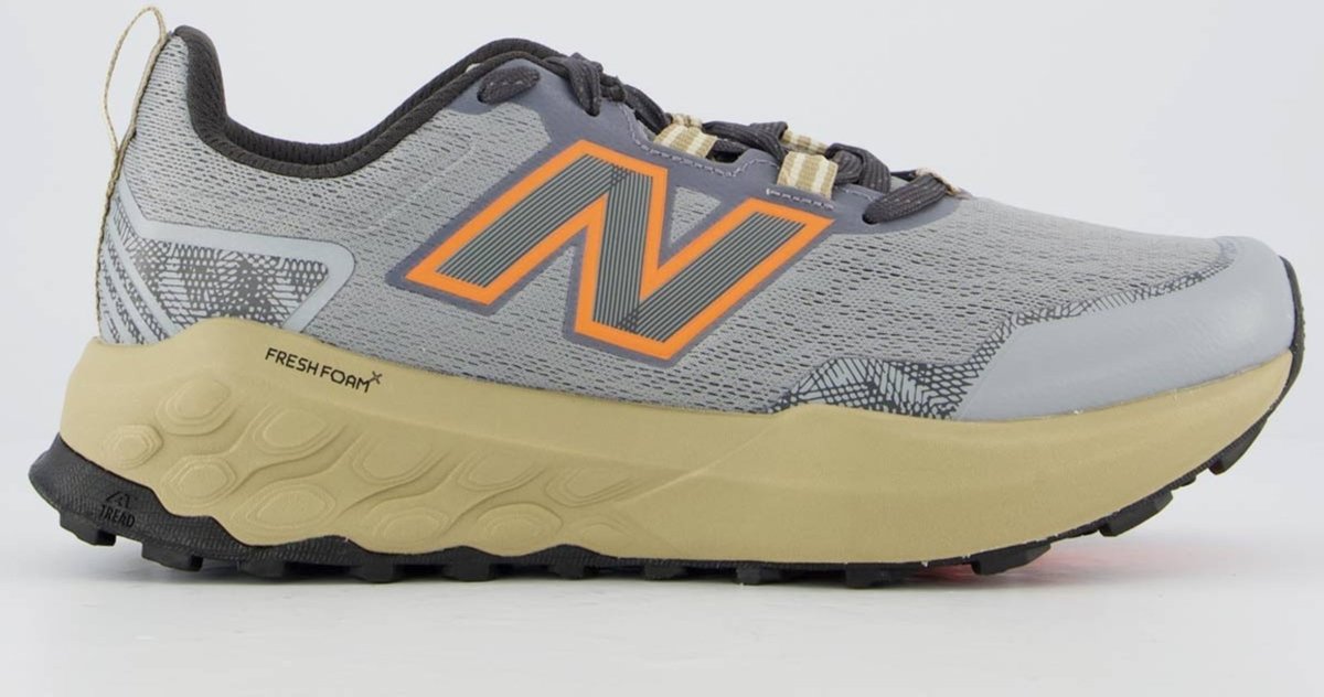 Tênis New Balance Fresh Foam Garoé V2 e Laranja