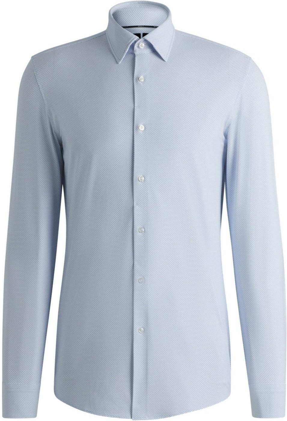 Imagem principal Camisa Slim-Fit Em Tecido De Performance Estruturado azul azul