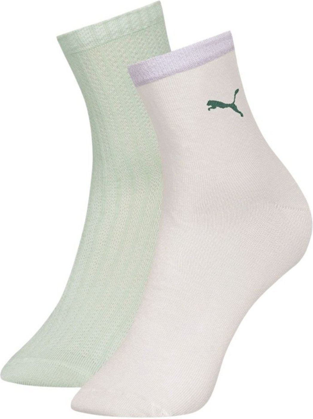 Kit 2 Pares de Meias Puma Esportiva Feminina