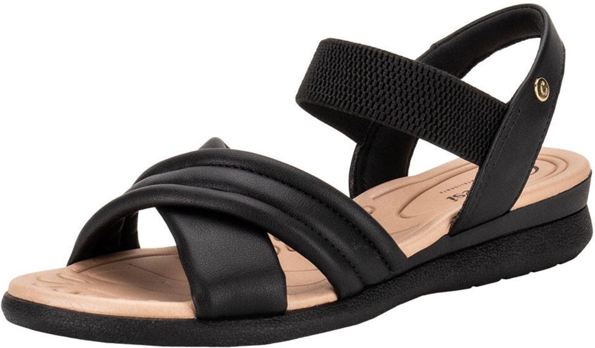 Imagem principal Sandália Feminina Anabela Campesi Cp641 A0640641 preto Campesi preto