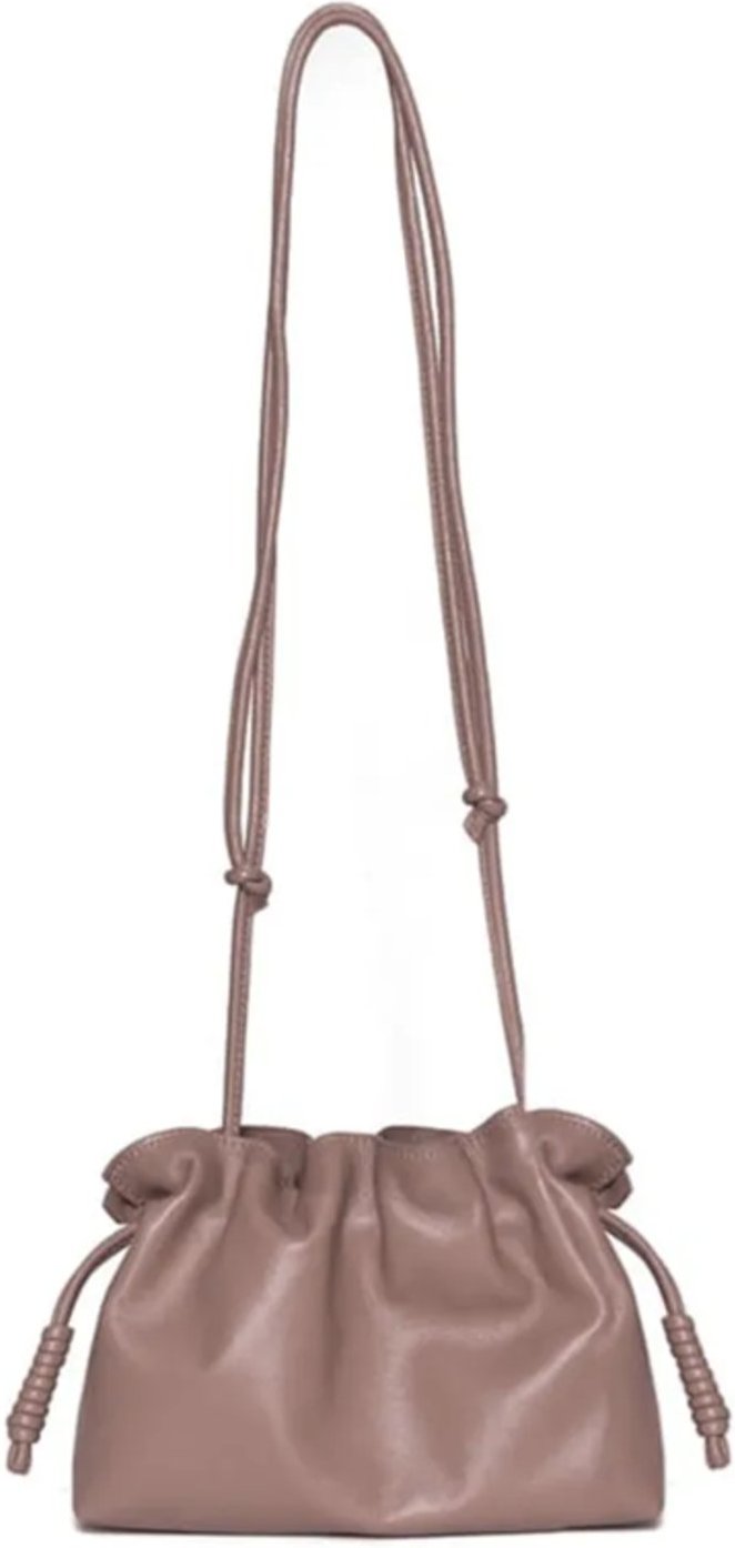 Imagem principal Bolsa MY.NA Saco Lorena em Couro Legítimo cinza MY.NA cinza