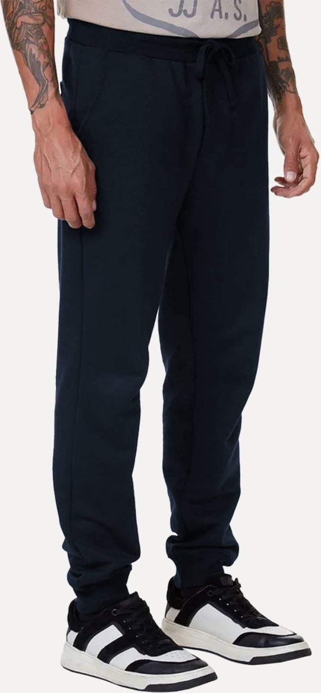 Imagem principal Calça John John Moletom Masculina Embossed Taupe azul marinho John John azul marinho